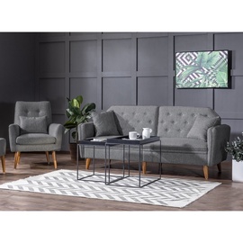 Dīvāns Hanah Home Terra Set, tumši pelēka, 80 x 205 x 85 cm