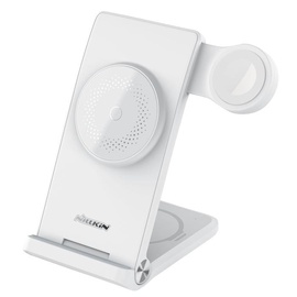 Lādētājs Nillkin PowerTrio 3in1, MagSafe 3, balta