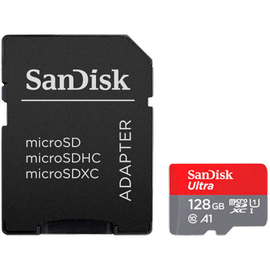 Карта памяти SanDisk Ultra, 128 GB