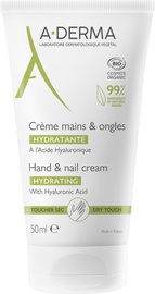 Kätekreem A-Derma Hand & Nail Hydrating, 50 ml, 2 tk