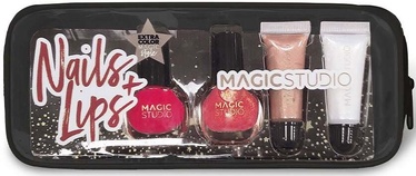Kosmeetikakomplekt naistele Magic Studio Colorful Nails + Lips