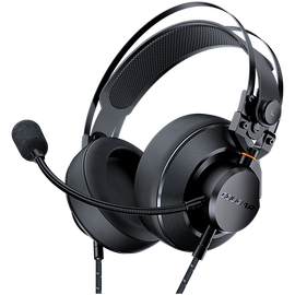 Spēļu austiņas īpaši datorspēlēm, on-ear Cougar VM410, melna