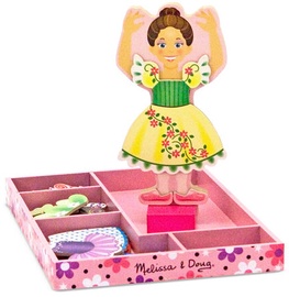 Magnēts Melissa & Doug Nina Ballerina Magnetic Dress Up Set 3554, daudzkrāsaina