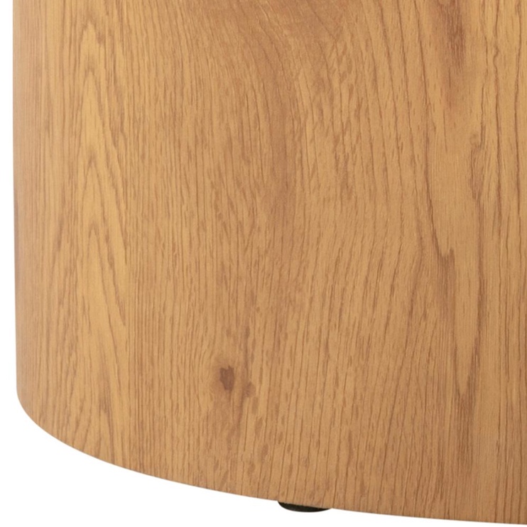 Kafijas galdiņš Mice Oval, ozola, 48 cm x 33 cm x 40 cm
