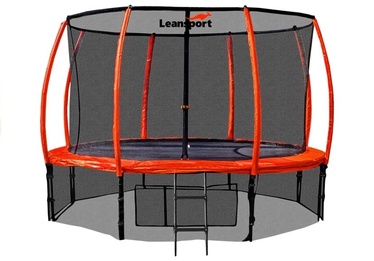Батут Lean Sport Best, 366 см, с защитной сеткой, с лестницей