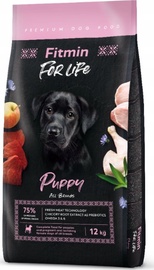 Sausā suņu barība Fitmin For Life Puppy, 12 kg