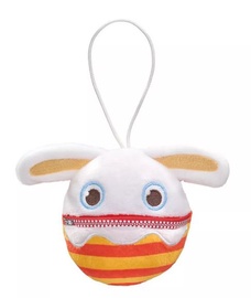 Mīkstā rotaļlieta Schmidt Spiele Happy Eggs Jambo, balta/sarkana/oranža, 7.5 cm