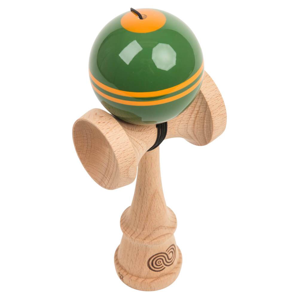 Кендама Kaizen Kendama USA Kaizen Dash Sasquatch, коричневый/зеленый -  K-rauta