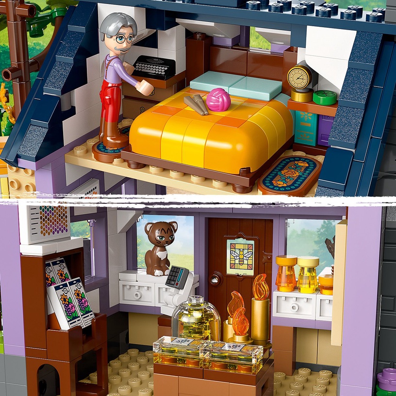 Konstruktor LEGO®Friends Mesiniku maja ja lilleaed 42669, 1161 tk