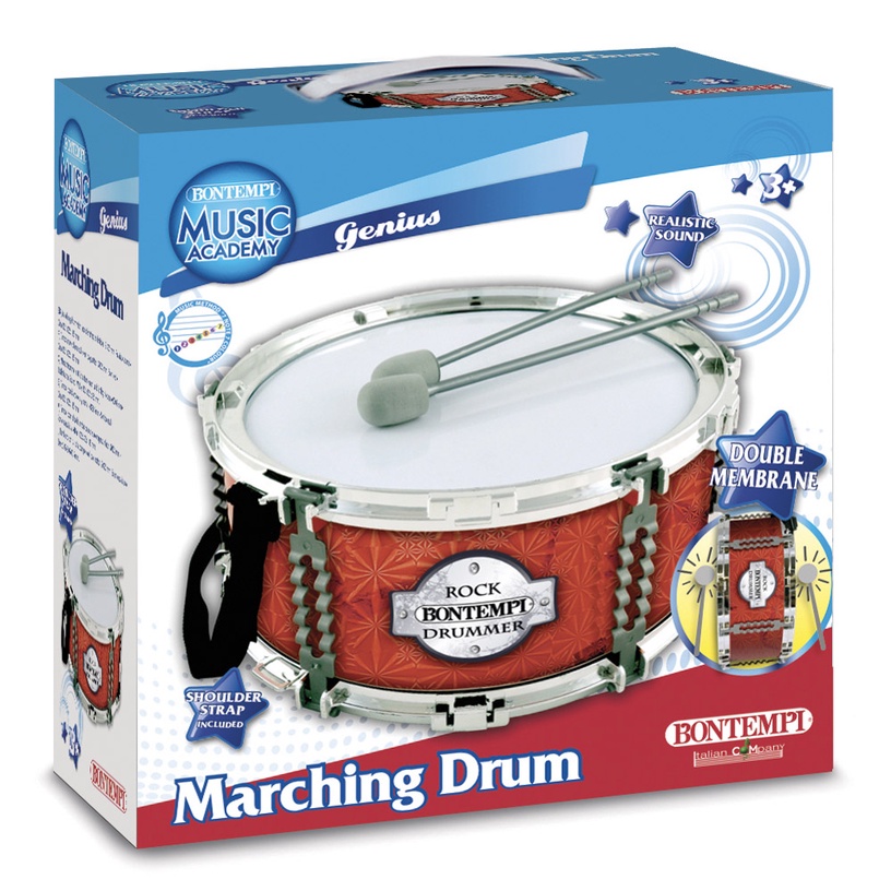 Laste trumm Bontempi Music Academy Marching Drum