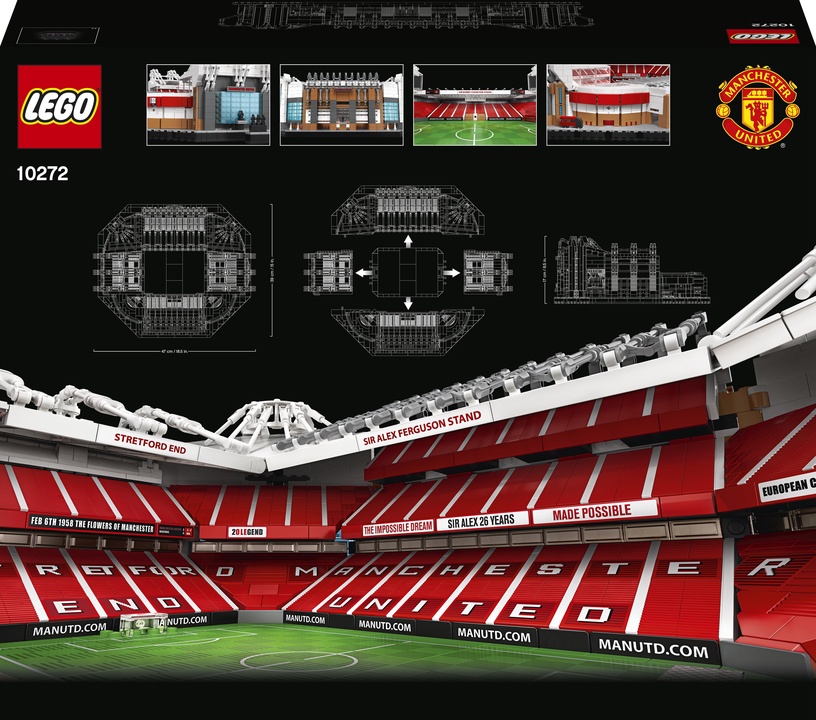 Konstruktor LEGO® Creator Old Trafford — Manchester United 10272, 2025 tk