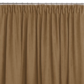 Nakts aizkari Homede Milana, gaiši brūna, 420 cm x 270 cm