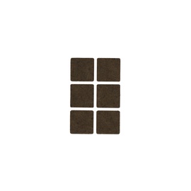 Мебельная подставка Haushalt, коричневый, 3 см x 3 см, 6 pcs