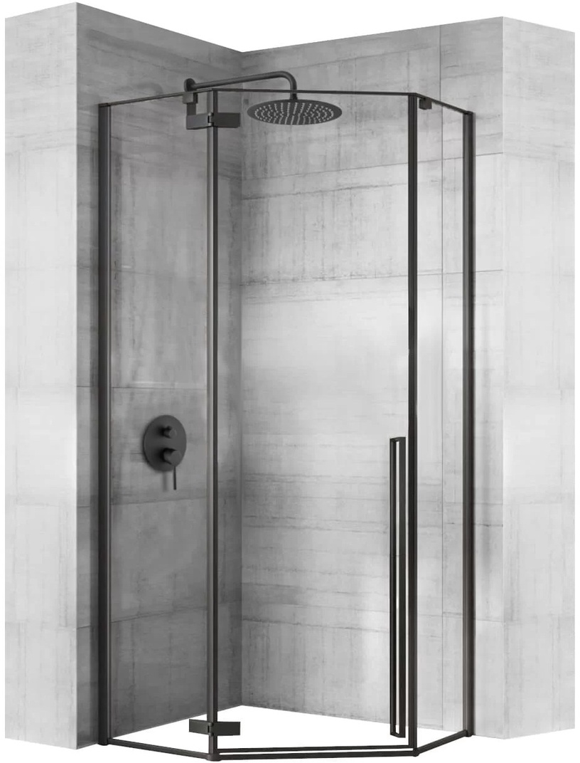 Душевая кабина Rea Diamond REA-K5622, пятиугольный, без поддона, 90 см x 90 см x 195 см