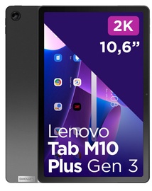 Tahvelarvuti Lenovo Tab M10 Plus (3rd Gen) ZAAJ0388ES, hall, 10.61", 4GB/128GB