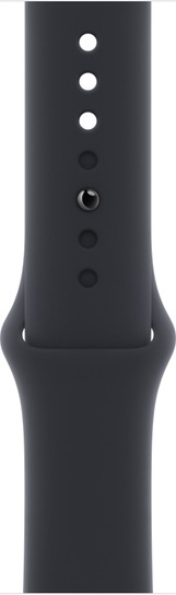 Умные часы Apple Watch Series 8 GPS + Cellular 45mm Graphite Stainless Steel Case with Midnight Sport Band - Regular, графитовый