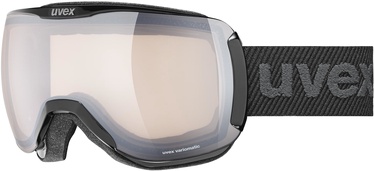 Лыжные очки Uvex Downhill 2100 V, серебристый/черный