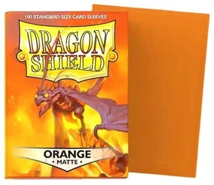 Mängukaartide ümbris Dragon Shield Standard Matte, oranž