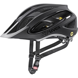 Велосипедный шлем универсальный Uvex Unbound Mips, черный, 54-58 см