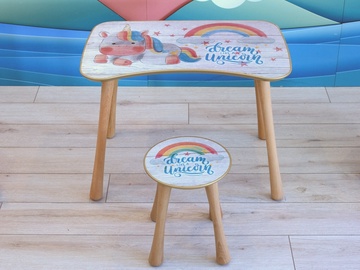 Комплект мебели для детской комнаты Kalune Design PSTK09-SET, многоцветный
