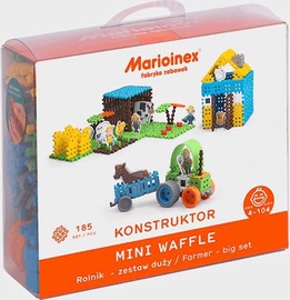 Конструктор Marioinex Mini Waffle Big Farmer Blister 903 834, пластик