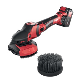 Bezvadu leņķa slīpmašīna FLEX, 18 V