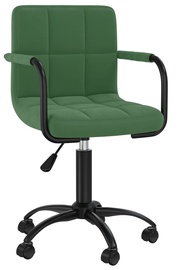 Kontoritool VLX Velvet 34713, must/tumeroheline