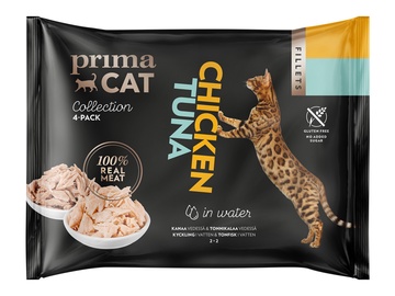 Šlapias kačių maistas Primacat, 0.2 kg, 4 vnt.