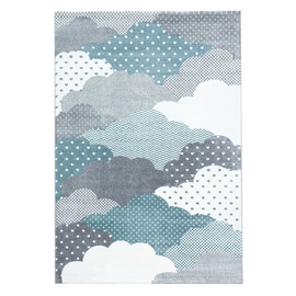 Ковер комнатные Bambi Clouds 2002900820, синий/белый/серый, 290 см x 200 см