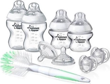 Комплект Tommee Tippee Closer To Nature Starter Set, 0 мес., 9 шт.