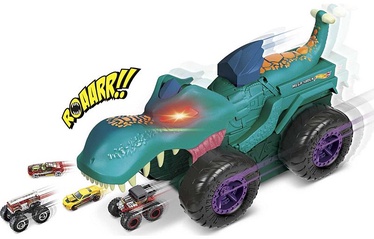 Komplekts Mattel Hot Wheels Monster Trucks Car Chompin Mega-Wrex, daudzkrāsains