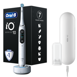 Электрическая зубная щетка Braun Oral-B iO Series 10, синий/белый