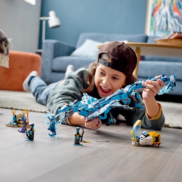 Konstruktors LEGO Ninjago Ūdens pūķis 71754, 737 gab.