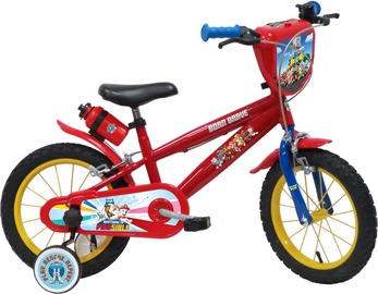 Vaikiškas dviratis, miesto Paw Patrol, raudonas, 14"