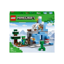 Konstruktors LEGO® Minecraft® Sasalušās smailes 21243, 304 gab.