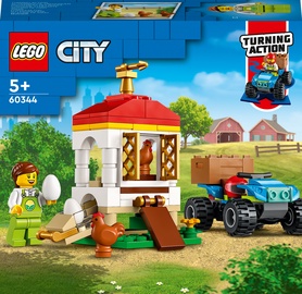 Конструктор LEGO® City Курятник 60344, 101 шт.
