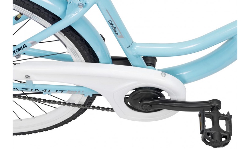 Velosipēds pilsētas Azimut Sarema Alu, 28 ", balta