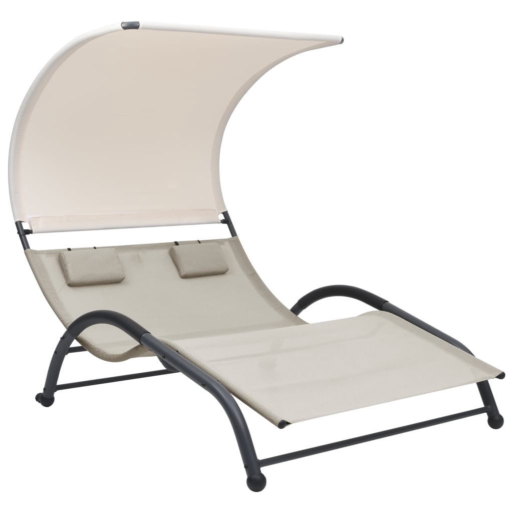 double rocker sun lounger