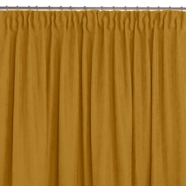 Nakts aizkari Homede Milana, sinepju, 280 cm x 245 cm