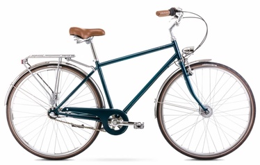 Велосипед городской Romet Vintage Classic M, 28 ″, 18" (45 cm) рама, бирюзовый