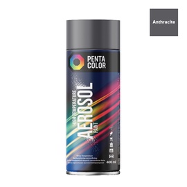 Краски в аэрозоле Pentacolor High temperature, жаропрочные, серый, 0.4 л