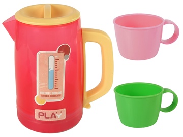 Игрушечная домашняя техника, чайник Lean Toys Multi Functional Electric Kettle, красный