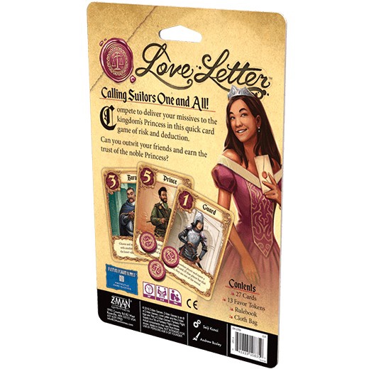 Kaardilauamäng Z-Man Games Love Letter 7955, EN