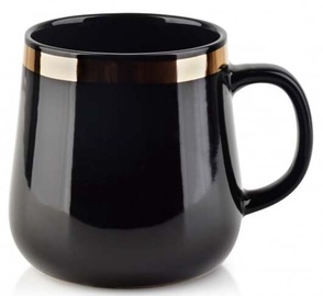 Krūzīte AffekDesign Dalia, melna, 0.5 l