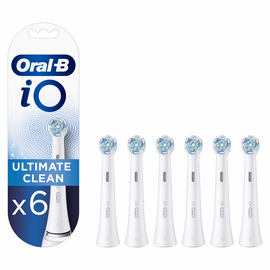 Насадка на зубную щетку Braun Oral-B iO Ultimate Clean CW-6, белый, 6 шт.