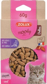 Лакомство для кошек Zolux Mooky Anti Hairball, 0.06 кг