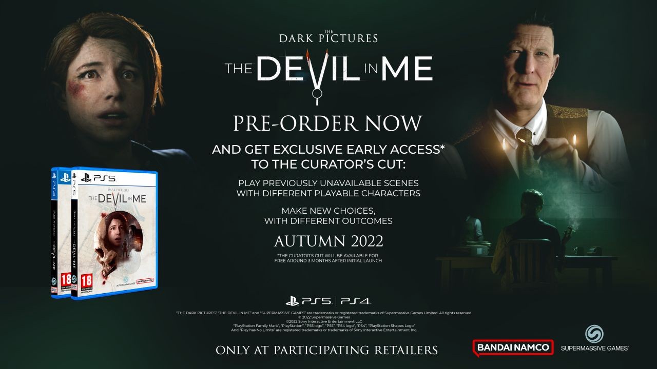 Игра для PlayStation 4 (PS4) Supermassive Games The Dark Pictures Anthology  The Devil In Me - K-rauta