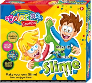 Gēla figūru izgatavošanas komplekts Colorino Creative Slime 36827PTR, daudzkrāsaina