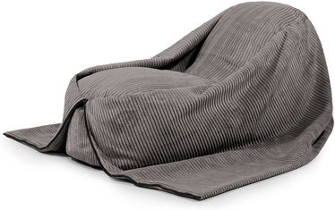 Кресло-мешок Pušku Pušku Cocoon 120 Waves CC120B.WA.DG, темно-серый, 250 л