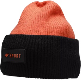 Cepure 4F HJZ22 JCAM004, melna/oranža
